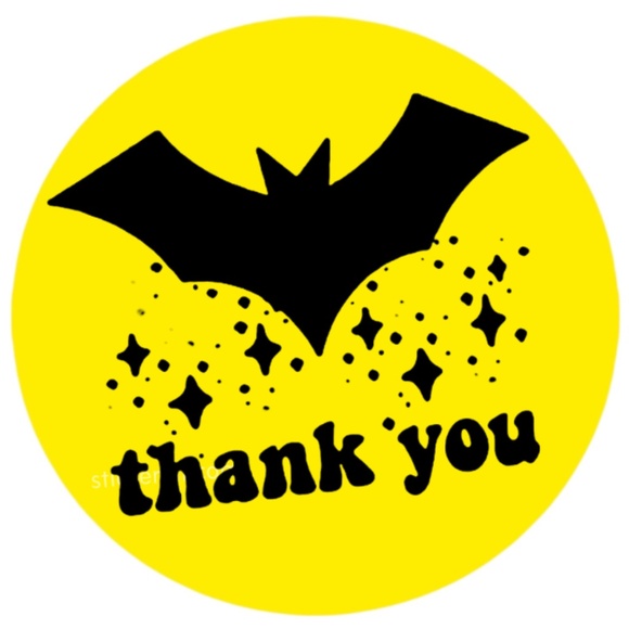 Spooky Small Business Thank You Stickers, Packaging Stickers, Thank You Stickers - Picture 5 of 13